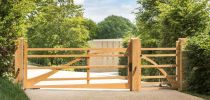 Oak Gateposts